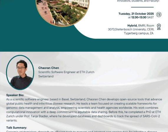 2025 CERI Summer Scientific Seminar Series V: Viral Genomic Epidemiology: From Databases and Query Engines to Interactive Dashboards