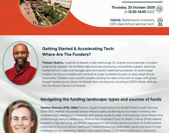 2025 CERI Summer Scientific Seminar Series VI: Raising and Scaling Funding in Africa